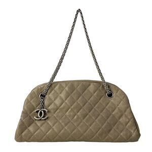 Chanel Mademoiselle Bowling Bag Shoulder Bag A49853